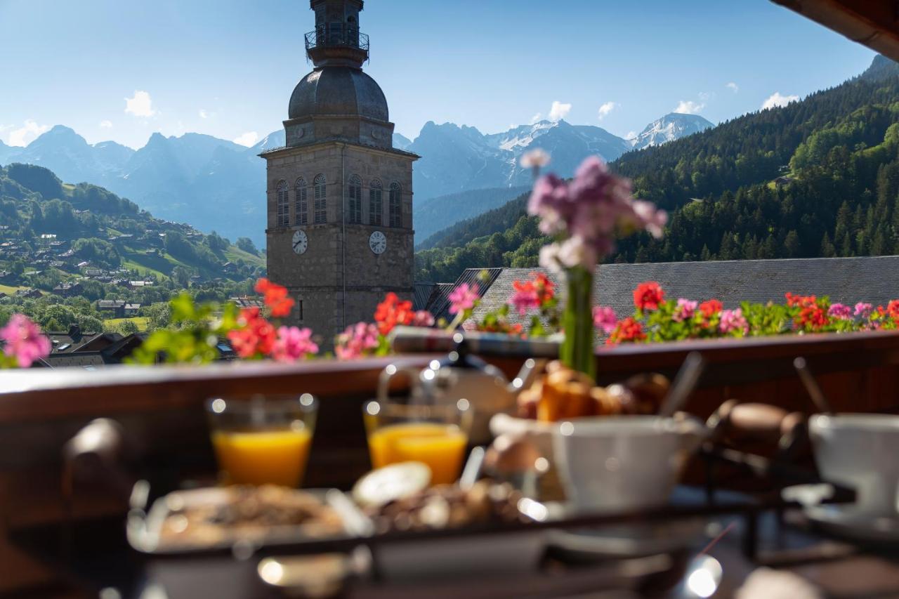 Hotel Logis La Croix-Saint-Maurice Le Grand-Bornand Exterior foto