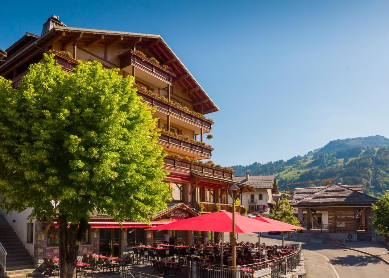 Hotel Logis La Croix-Saint-Maurice Le Grand-Bornand Exterior foto